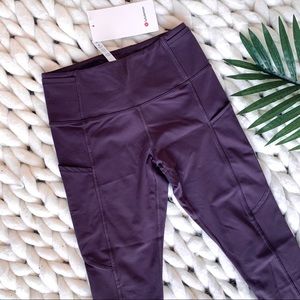 🌿 Lululemon Fast and Free High-Rise Crop 🌿